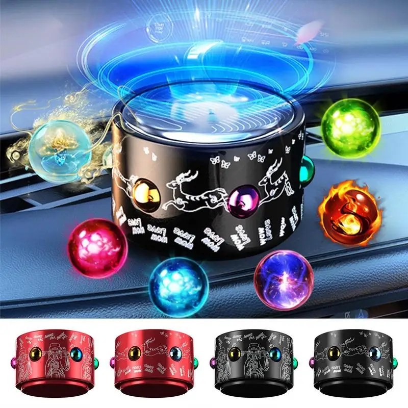 Автомобильный вращающийся Ароматерапевтический освежитель воздуха на