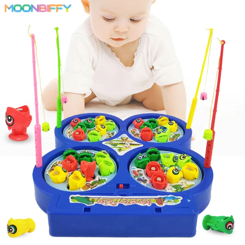

1 Set Outdoor Fun Magnetic Waterproof Fishing Toy Set Bath Play Game Floating Colorful Kids Learning Education Todders Gift
