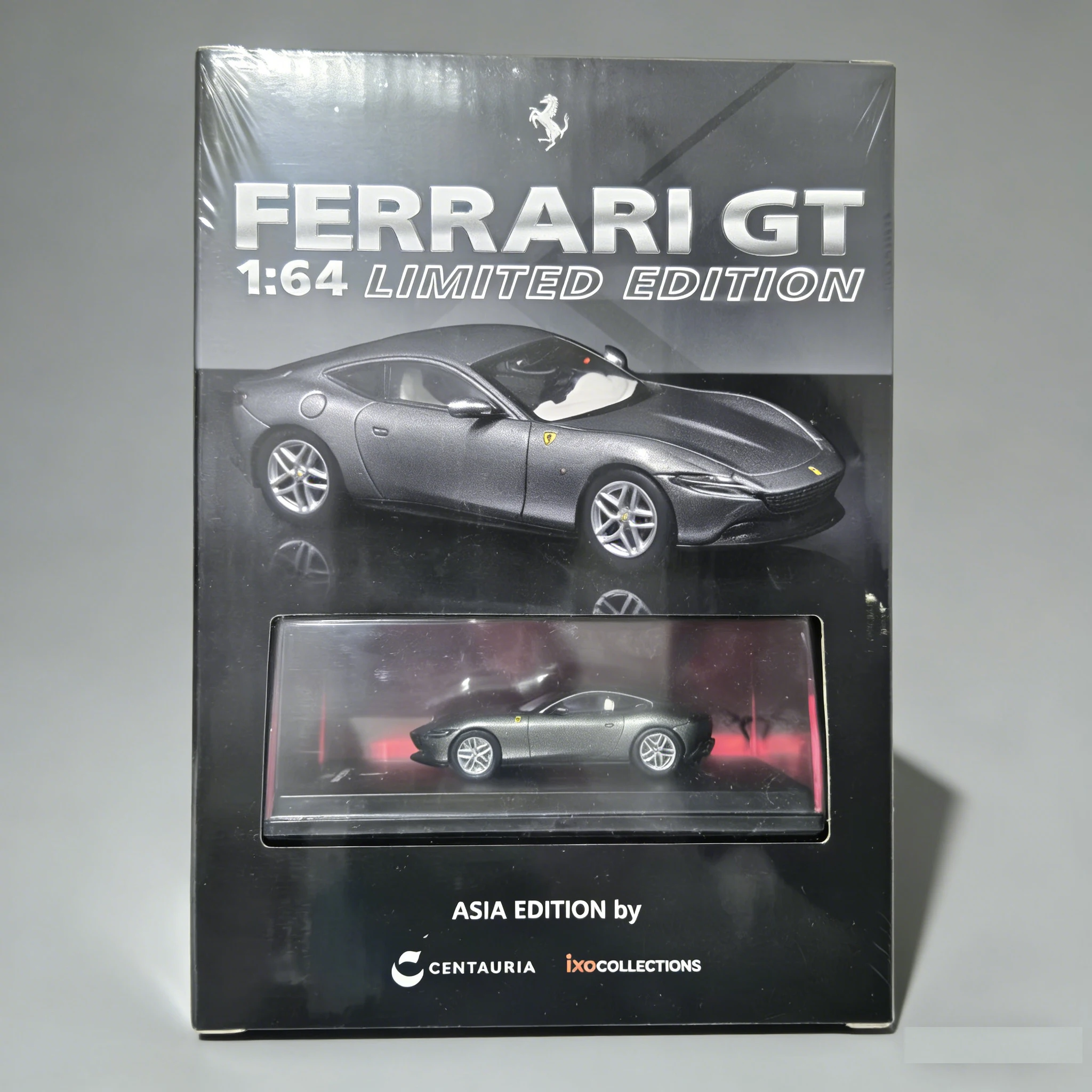 Фото Коллекционная модель автомобиля Centauria IXO Ferrari Roma 2020 Asia Edition в масштабе 1:64, лимитированная серия, в наличии. №1