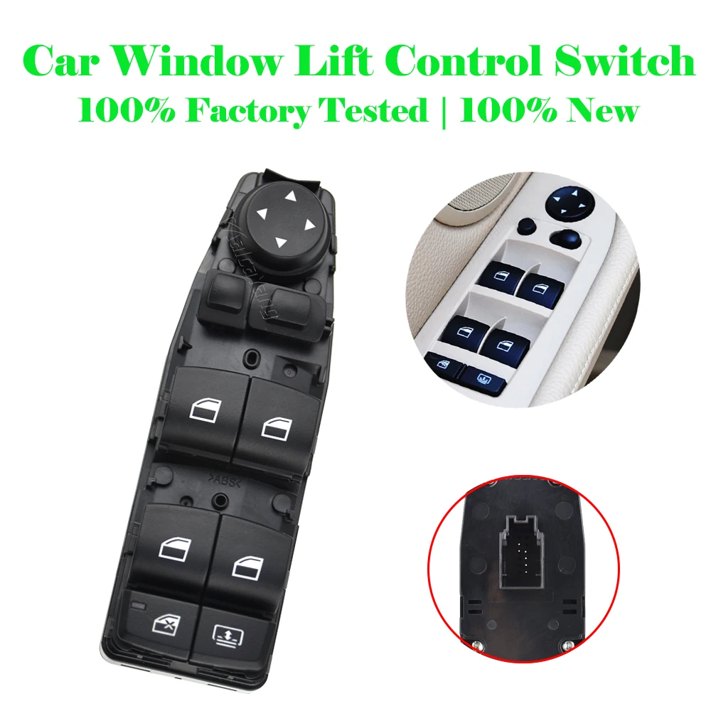 High Quality Master Power Window Switch 61319241956 For BMW F02 F04 F06 F07 F10 F11 F18 520 523 525 528 530 535 640 5er 7er High Quality Master Power Window Switch 61319241956 For BMW F02 F04 F06 F07 F10 F11 F18 520 523 525 528 530 535 640 5er 7er