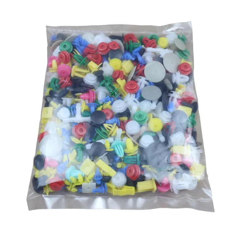 

200PCS Universal Mixed Auto Fastener Vehicle Car Bumper Clips Retainer Fastener Rivet Door Panel Fender Liner Fit for All Car