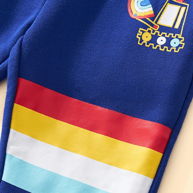 2 шт. детский хлопковый свитер и штаны для мальчиков