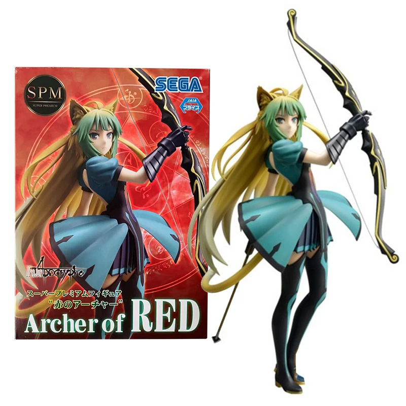 

SEGA Оригинальная фигурка аниме Fate Apocrypha SPM Archer Of Red Atalanta Коллекционная модель аниме экшн-Фигурка Игрушки для мальчиков