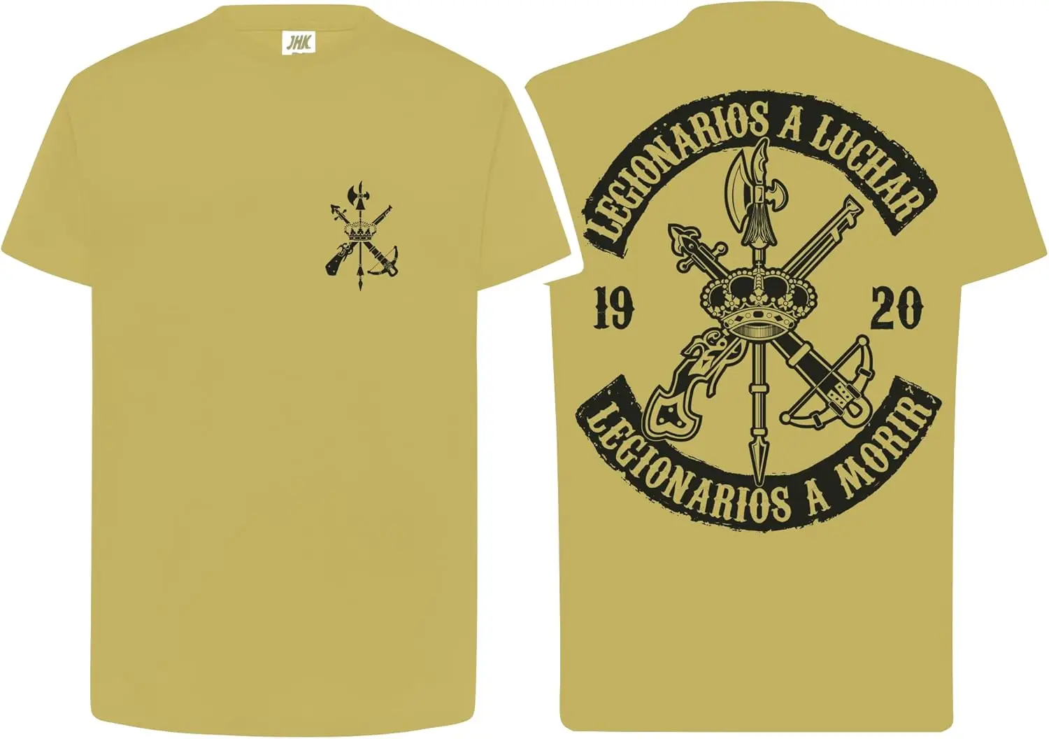 Испанский легион Tercio de Extranjeros Мужская футболка с коротким рукавом Повседневная