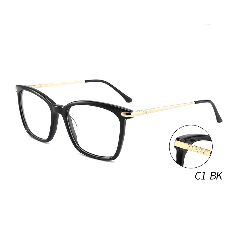 Ceofy ацетатная Женская оправа для очков винтажная Большая ширина 145 мм квадратная