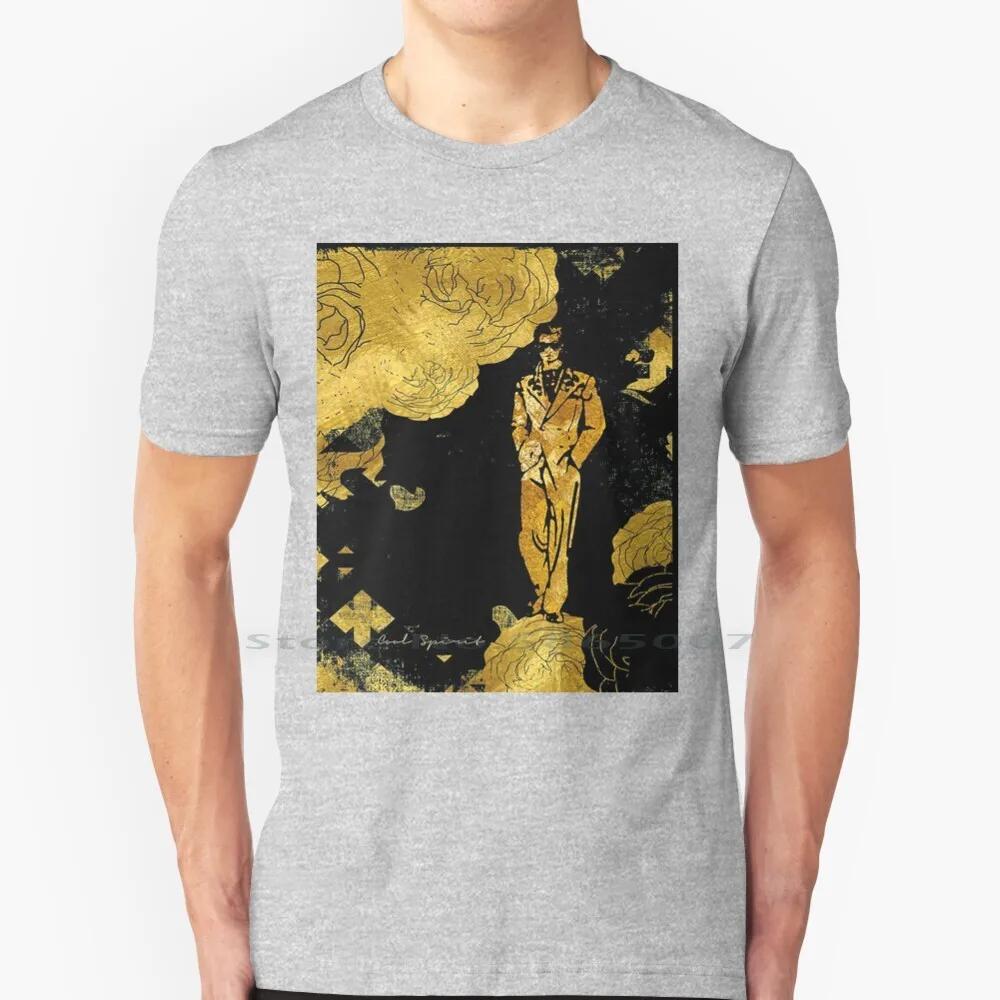 

Шикарная Мужская футболка из 100% хлопка Coolspirit это также воплощение моды недели и высокой моды, потому что вы стоите его, господа, большая