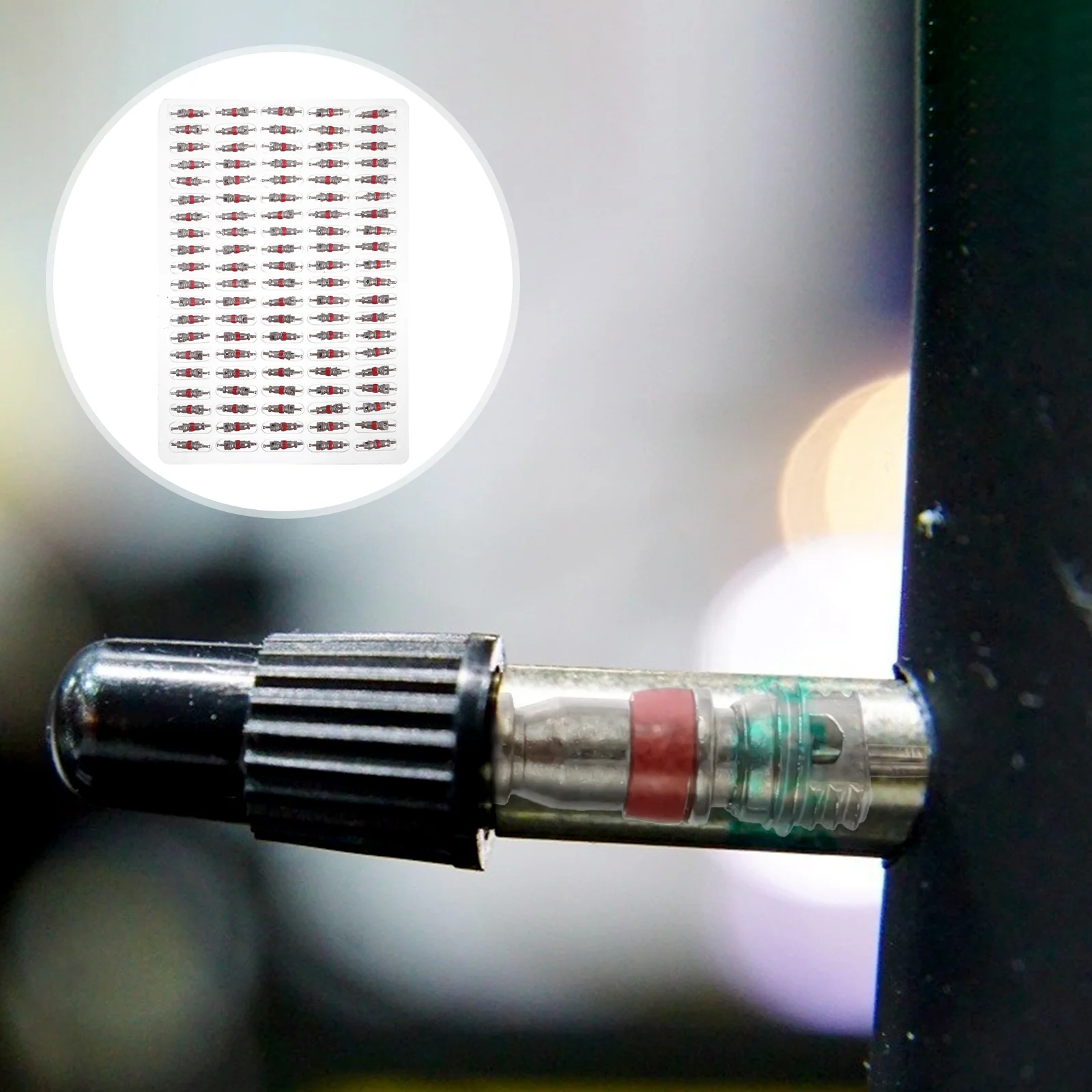 

100pcs Practical Tubeless Professional Zinc Alloy American Cores Tire Cores