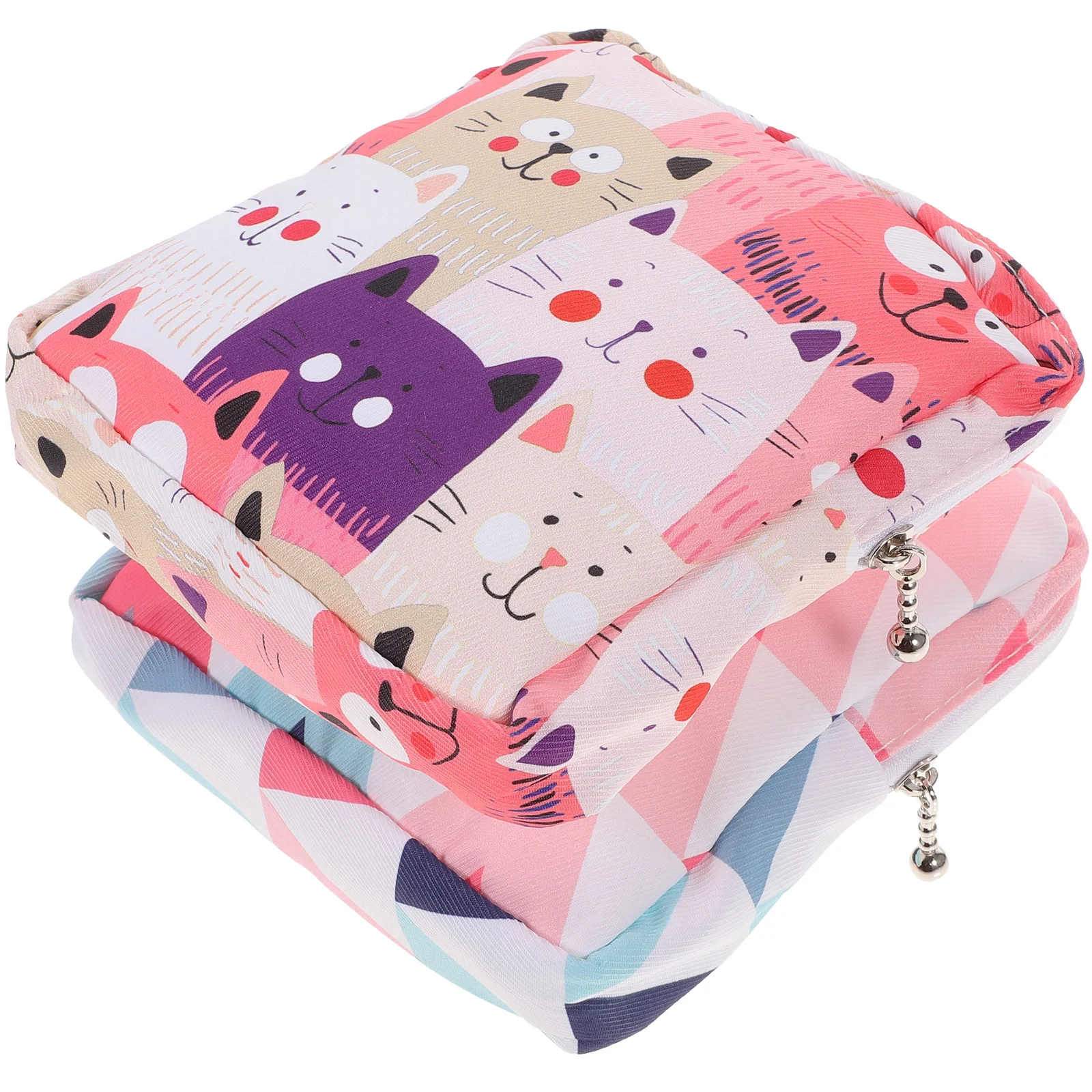 

2pcs Sanitary Towel Bags Small Storage Pouches Small Items Storage Pouches for Girls Women