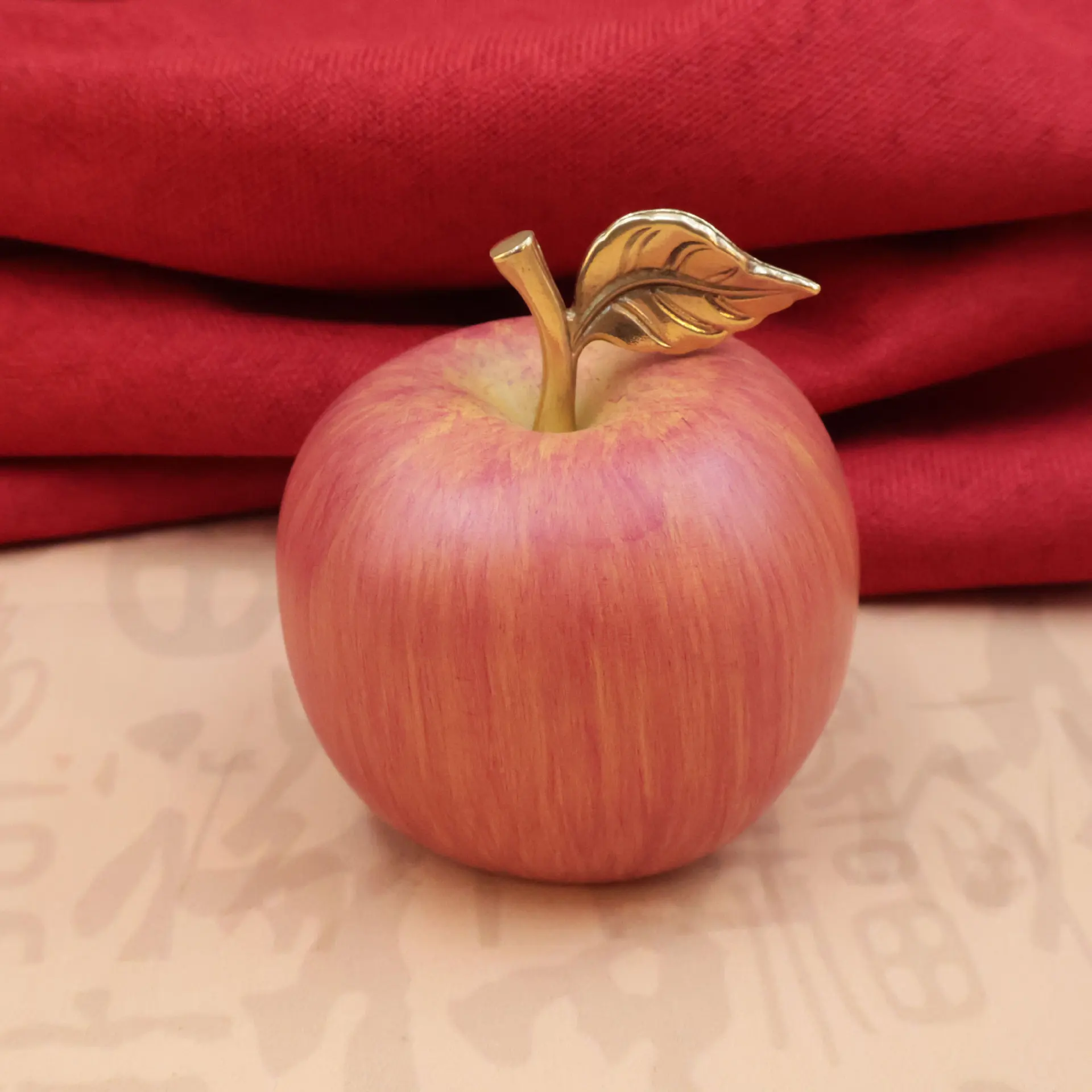 Медные украшения имитация яблока металлические золотые фигурки Яблоков