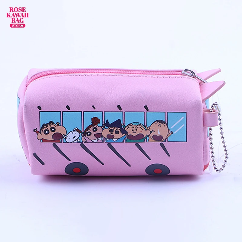 

Crayon Shin-chan Bag Kawaii Large Capacity Coin Purse Cartoon Cute Keychain Pendant Storage Wallet Crayon Shin-chan Bag for Home