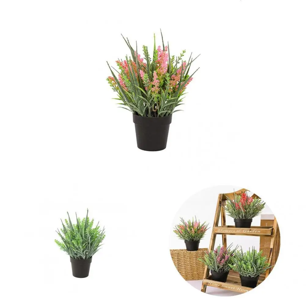 

Nice-looking Plastic No Withering Mini Artificial Bonsai Home Decor