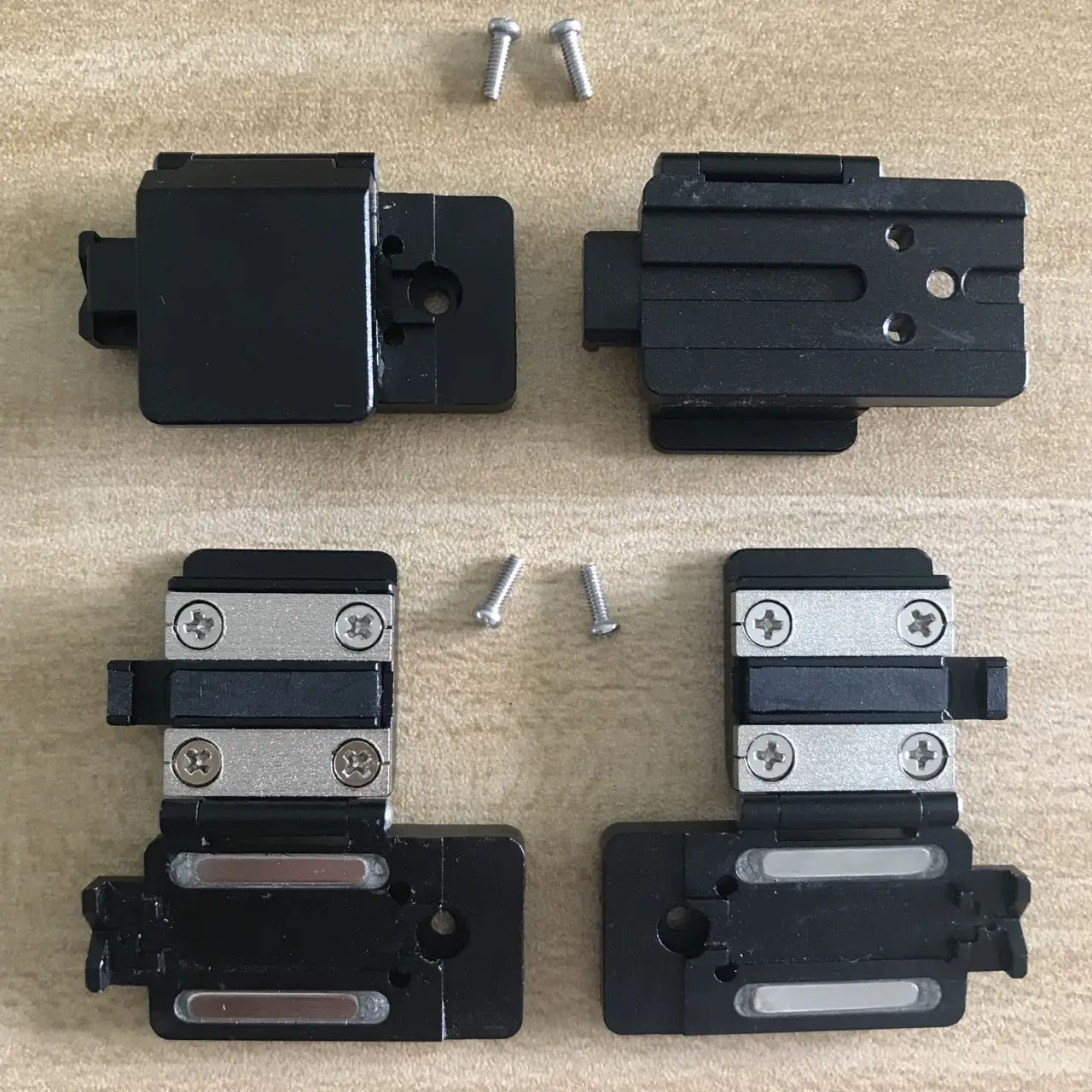 3 in 1 Fiber Clamps for FSM-60S FSM-70S FSM-80S FSM-12S FSM-21S FSM-22S Optical Fiber Fusion Splicer Fiber Holder