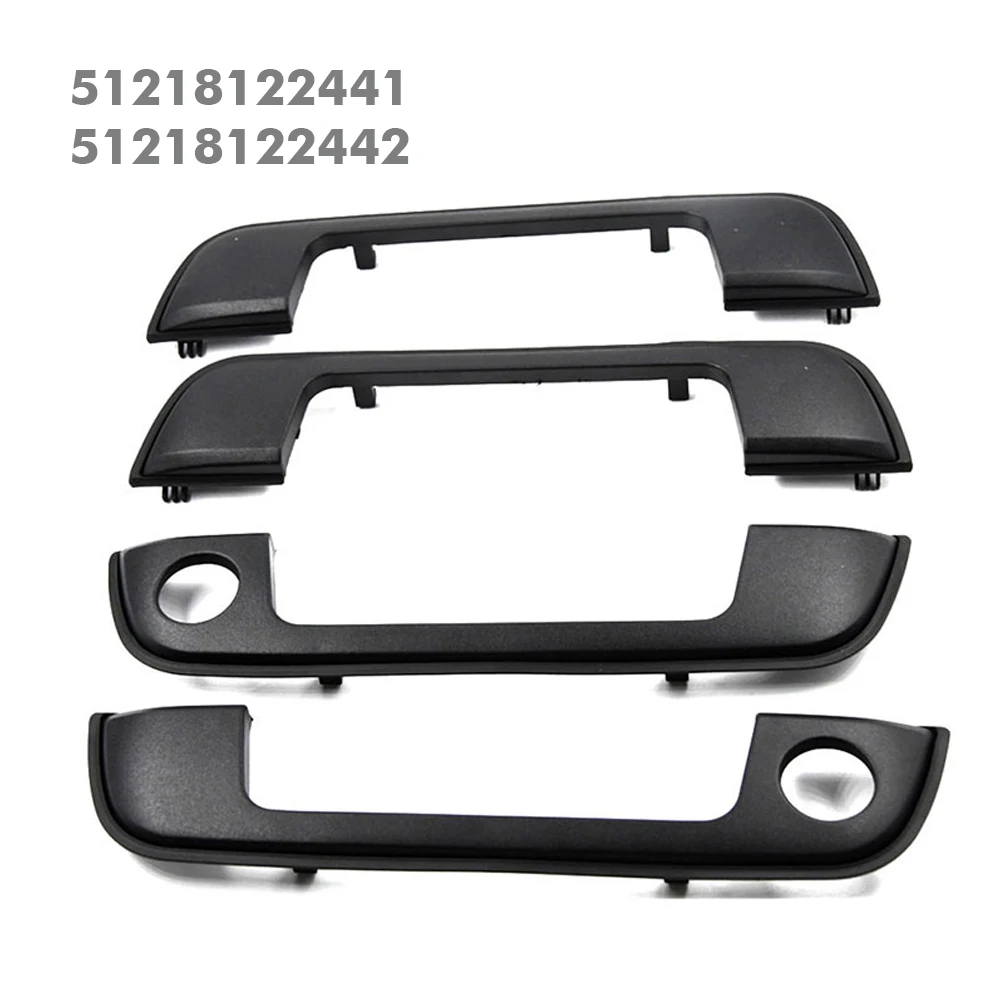 

51218122441 51218122442 Car Handle Exterior Kit Covers with Gaskets Trim Sticker Protector For BMW E36 E34 E32 3 5 7 Series