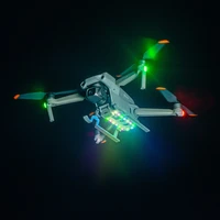 mavic air 2 led extended landing gear night flight light for dji air 2s drone accessories heighten foldable landing skid kit