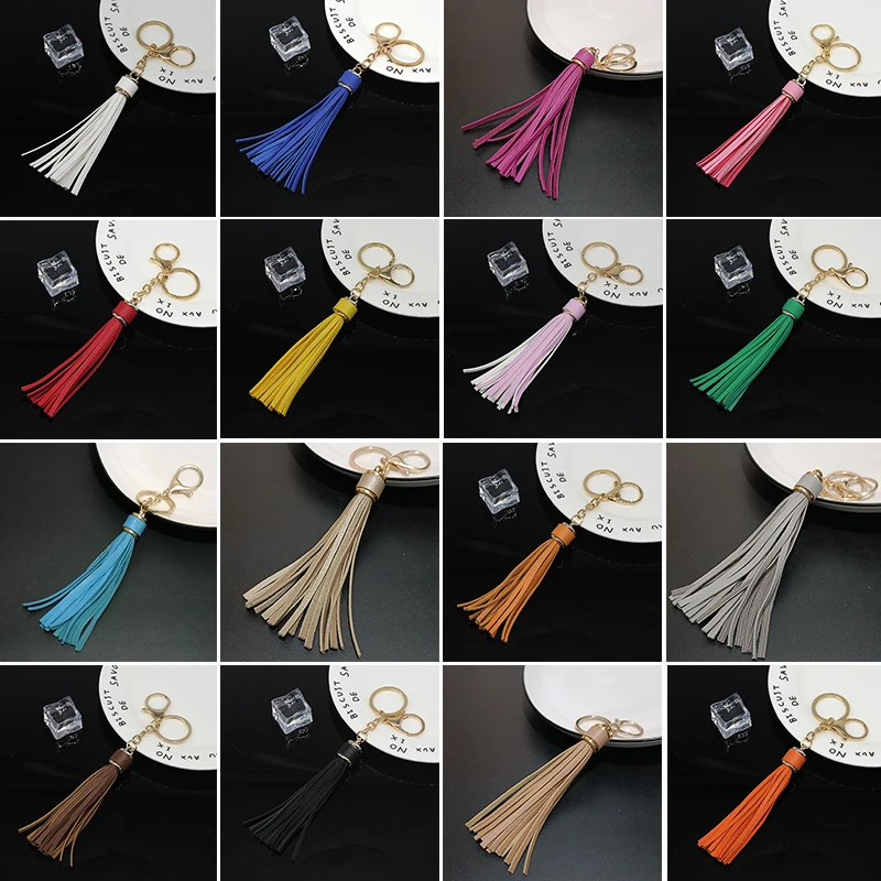 

Bag Accessories Tassel Pendant Schoolbag Pendant Tassel Keychain Bag Pendant Tassel Polychromatic Stylish Universal With Buckle