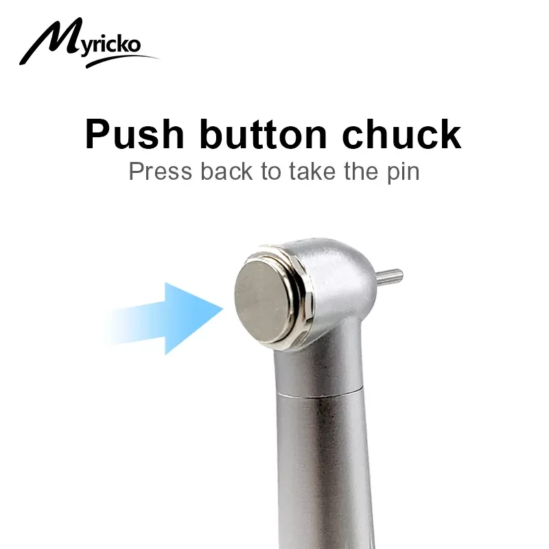 LED Self-Power E-generator Dental High Speed Handpiece  Optic Push Button Max Air Turbine Cartridge Rotor 2/4hole Dentistry