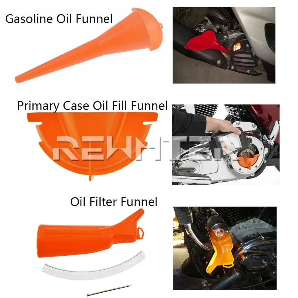 

Мотоциклетная 9-дюймовая воронка для заправки картера, основная воронка для заправки масла, масляная воронка с двойным уплотнительным кольцом для Harley Touring Sportster XL XR Softail