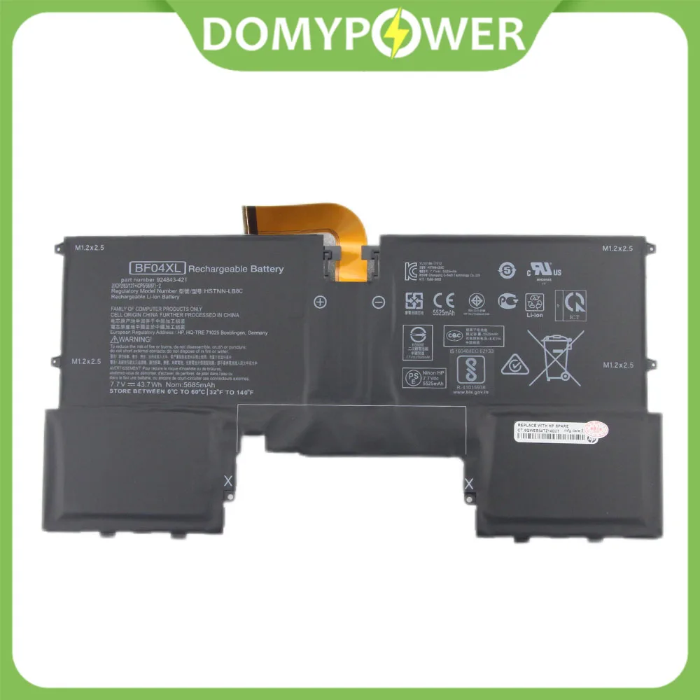 

Аккумулятор для ноутбука HP Spectre 13 924960-855 HSTNN-LB8C BF04XL 43.7Wh