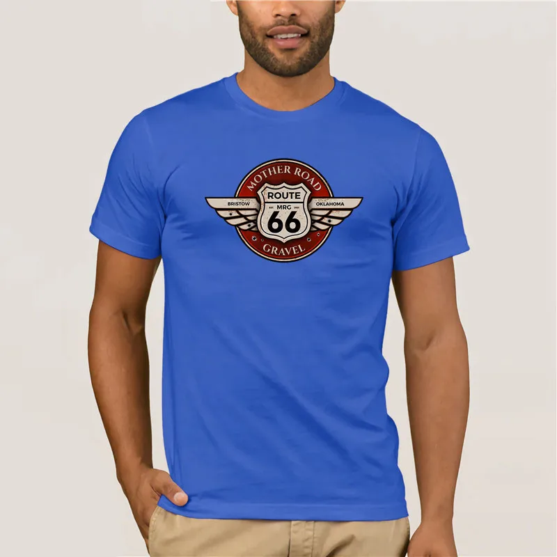 

2022 America Route 66 Best-seling T Shirt For Men Limitied Edition Unisex Brand T-shirt Cotton Amazing Short Sleeve Tops