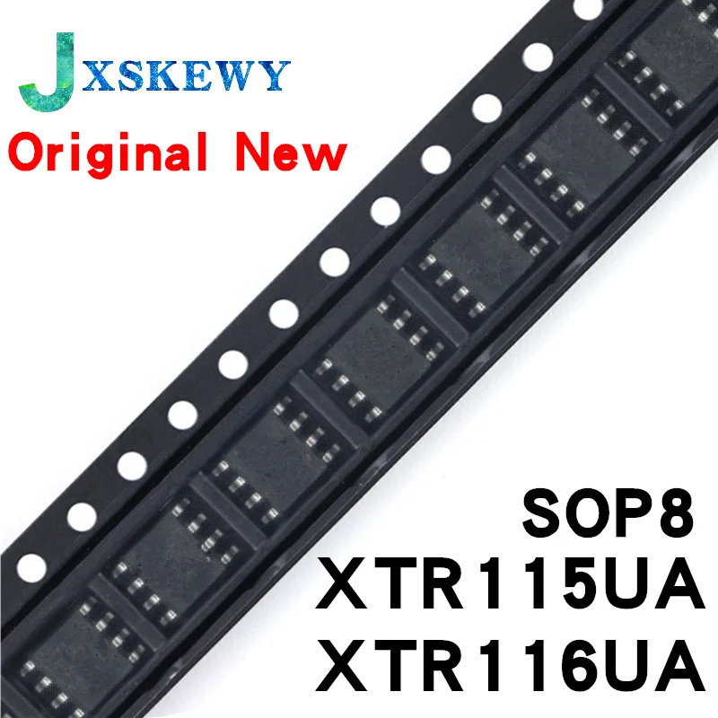 

10pcs XTR115UA XTR116UA SOP-8 XTR115U XTR116U SOP8 XTR115 XTR116 SOP 115U K 116U XTR115UK NEW Original