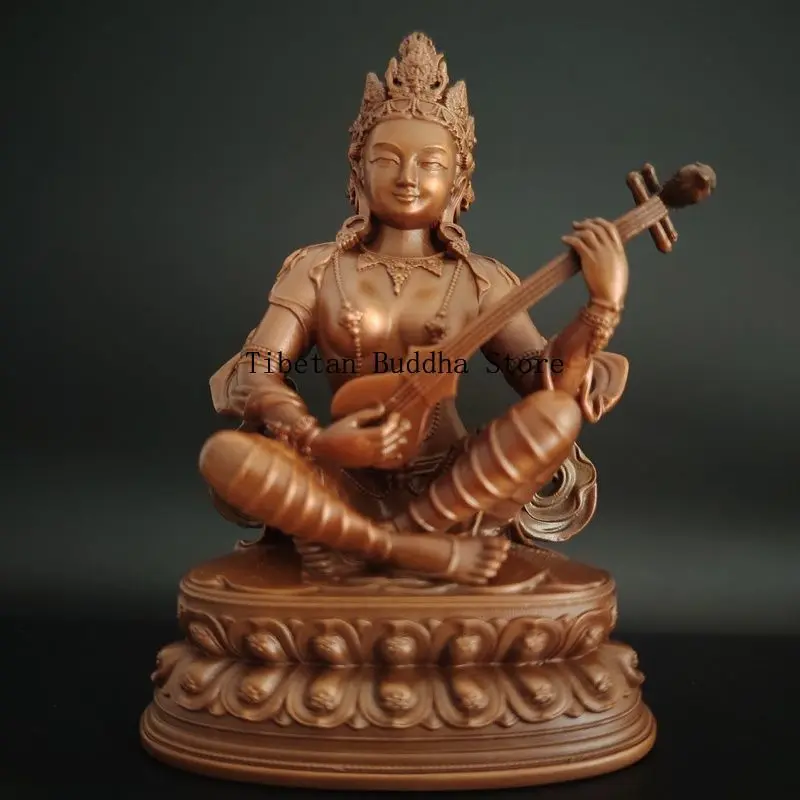 Тибетская медь Мия Джойн Будда Мать Бодхисаттва Ти Дань орнамент домашнего