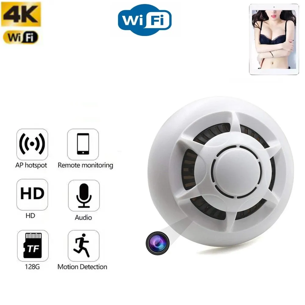 

Мини-камера с Wi-Fi и датчиком движения, HD 4K