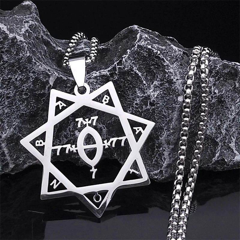 

BABALON Stainless Steel Necklace for Women Silver Color Necklaces & Pendants Jewelry acero inoxidable joyeria mujer N312103
