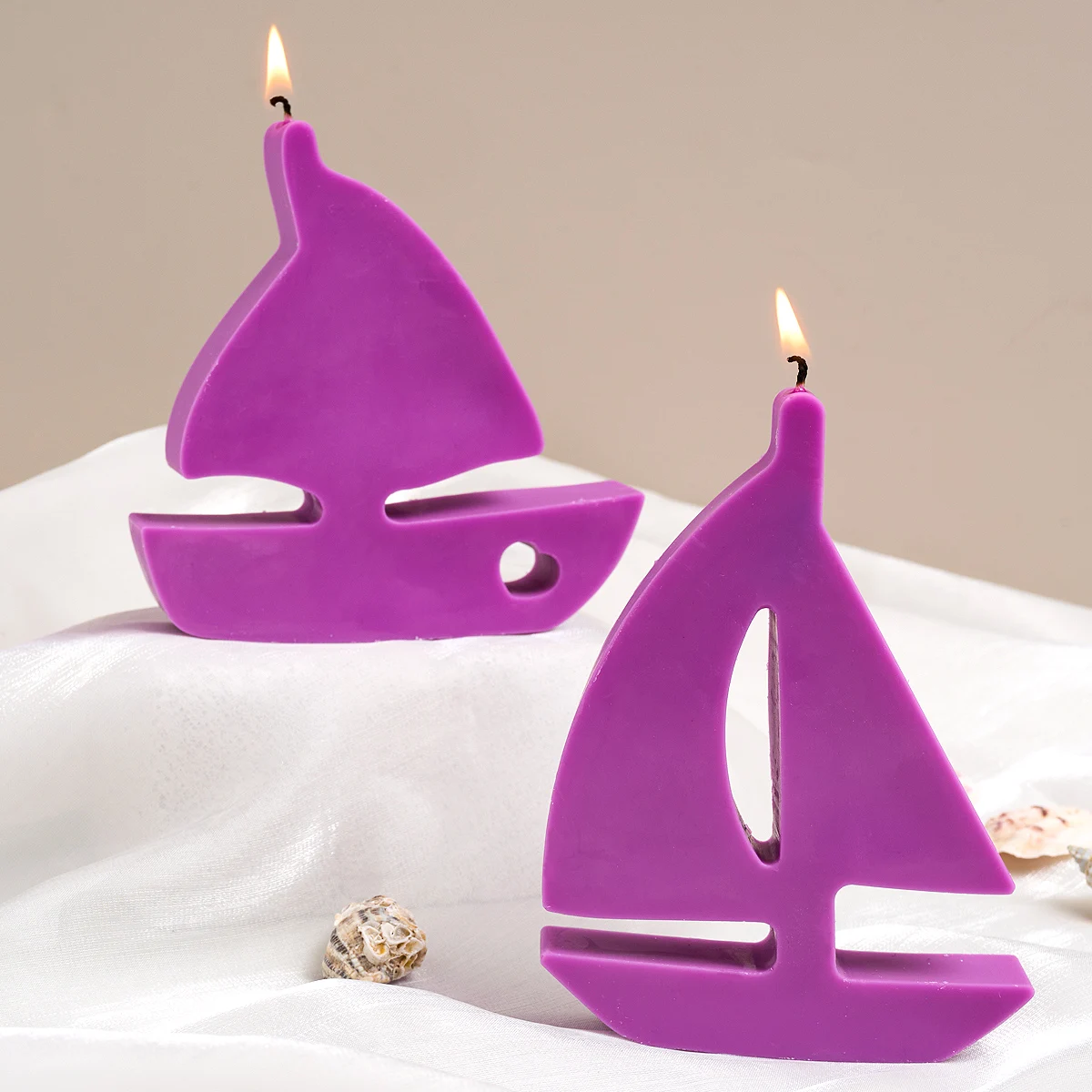 Силиконовая форма в форме парусника для DIY гипсовые цементные украшения из смолы