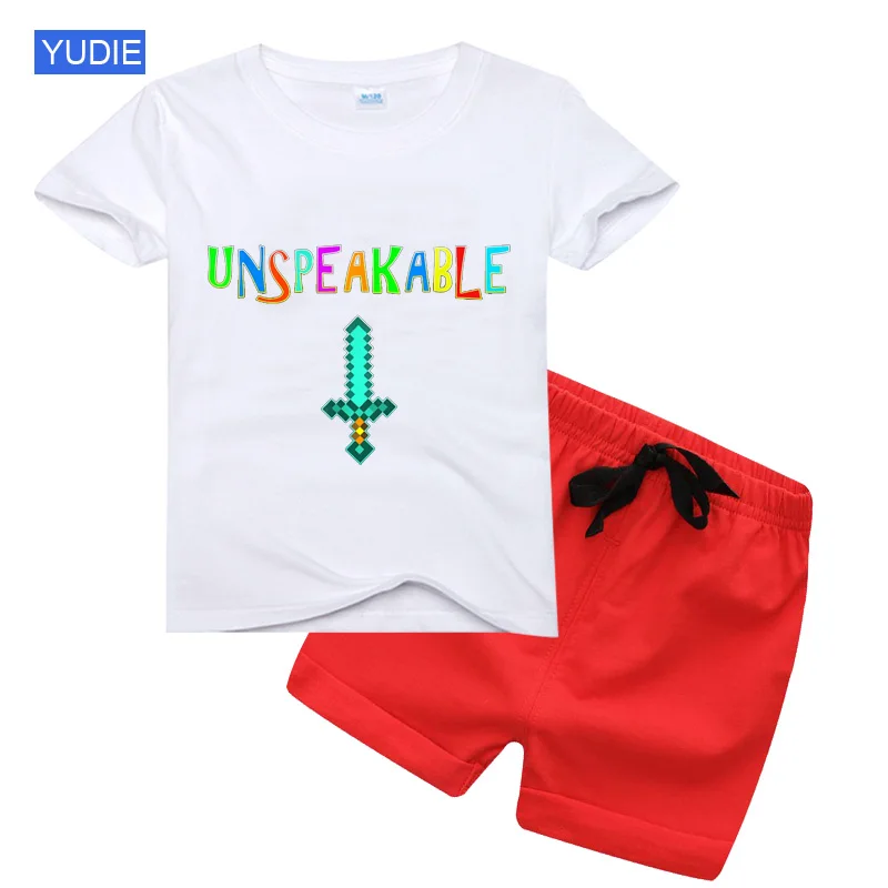 

2022 Cool Boys Girls Clothing for Summer Green Lion T-shirt +shorts Suit Kids Baby Clothing Kids Clothes Outfits