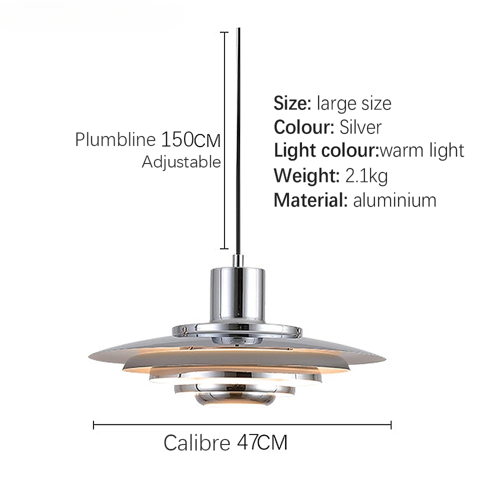 Креативный металлический подвесной светильник Bauhaus с НЛО железный отель бар