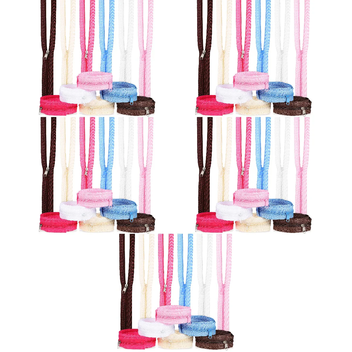 

60 Clothing Zipper Nylon Zipper Nylon Sewing Zipper Replacement Zipper Colored Zipper Tailor Zipper