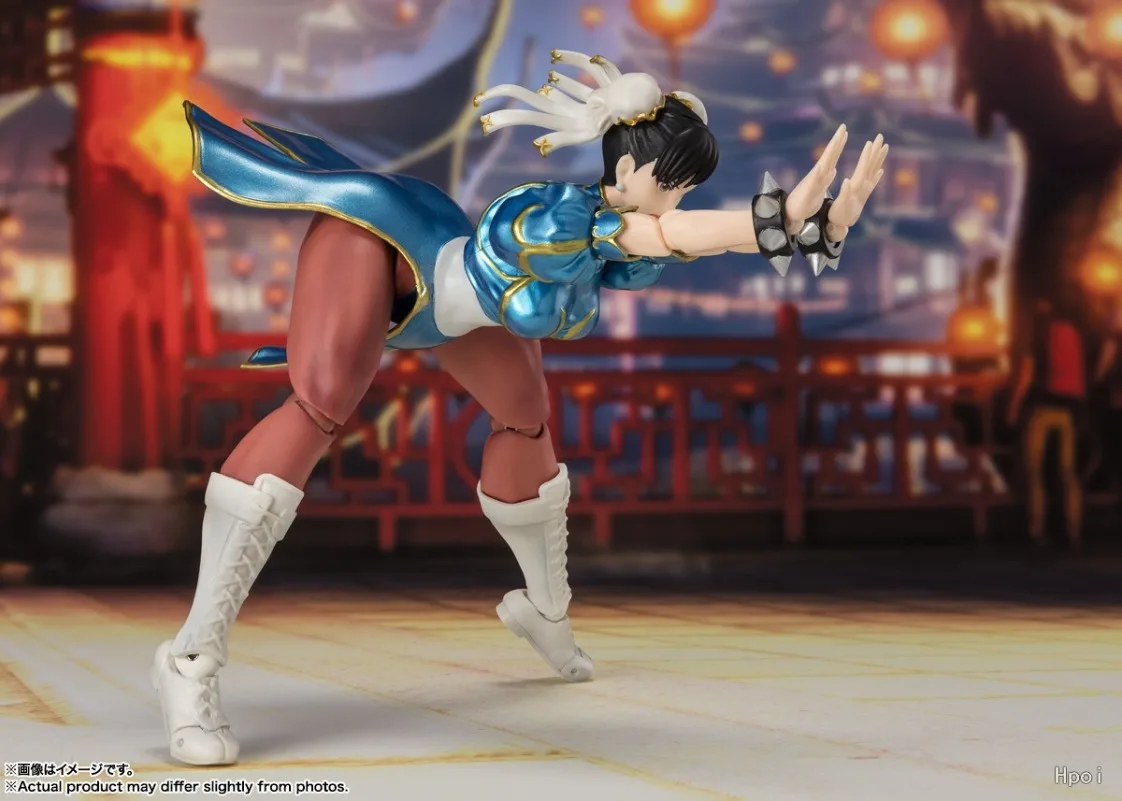 Фото Фигурки Bandai S.H.Figuarts Чун Ли, Гайл, Рю из серии Street Fighter, аниме-модели, подарки, коллекционные модели, игрушки для демонстрации. №5