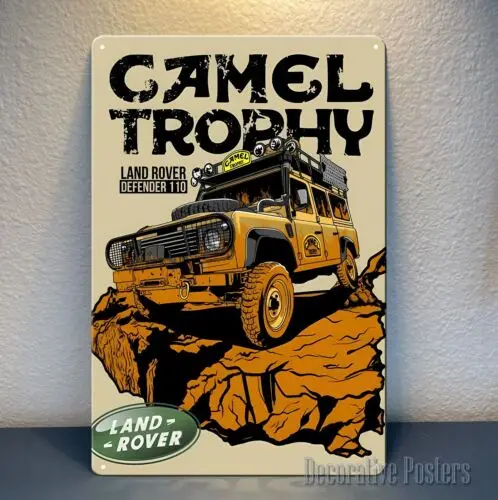 

Металлический постер Camel Trophy Defender 110