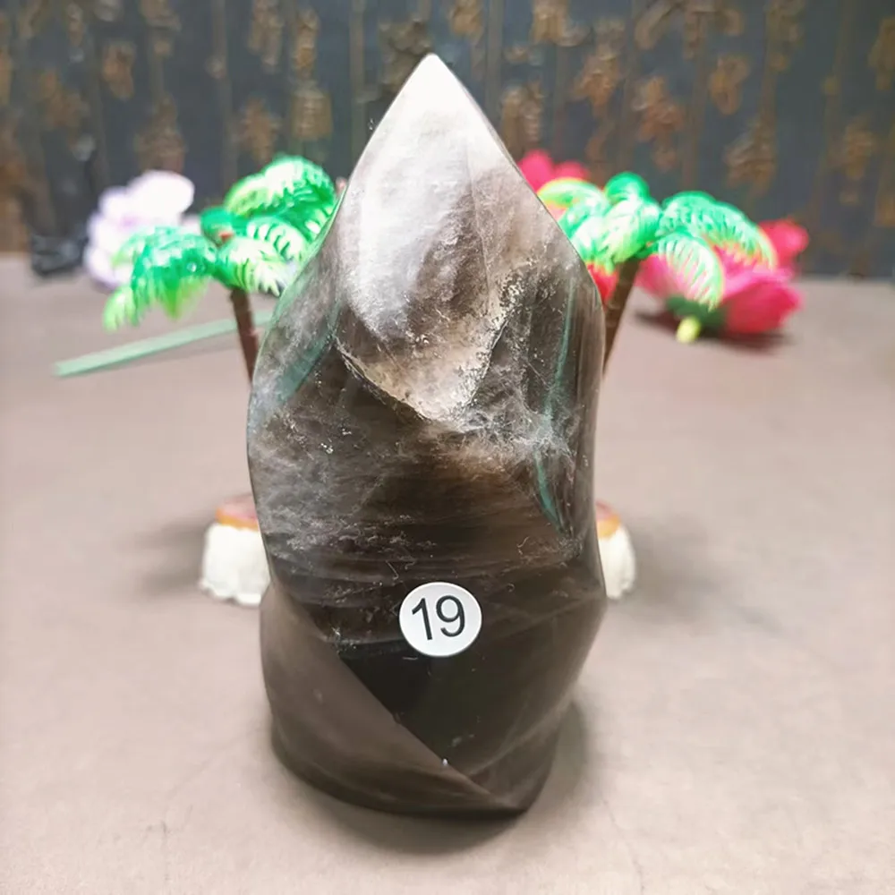 Натуральный агат резьба по пламени