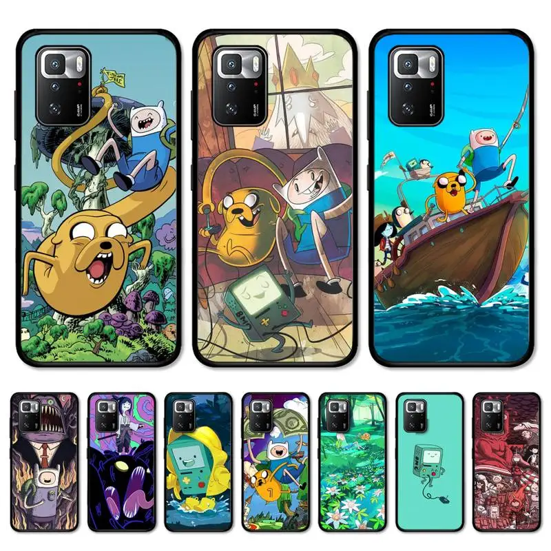 

Cartoon Adventure Time Phone Case for Redmi 5 6 7 8 9 A 5plus K20 4X S2 GO 6 K30 pro