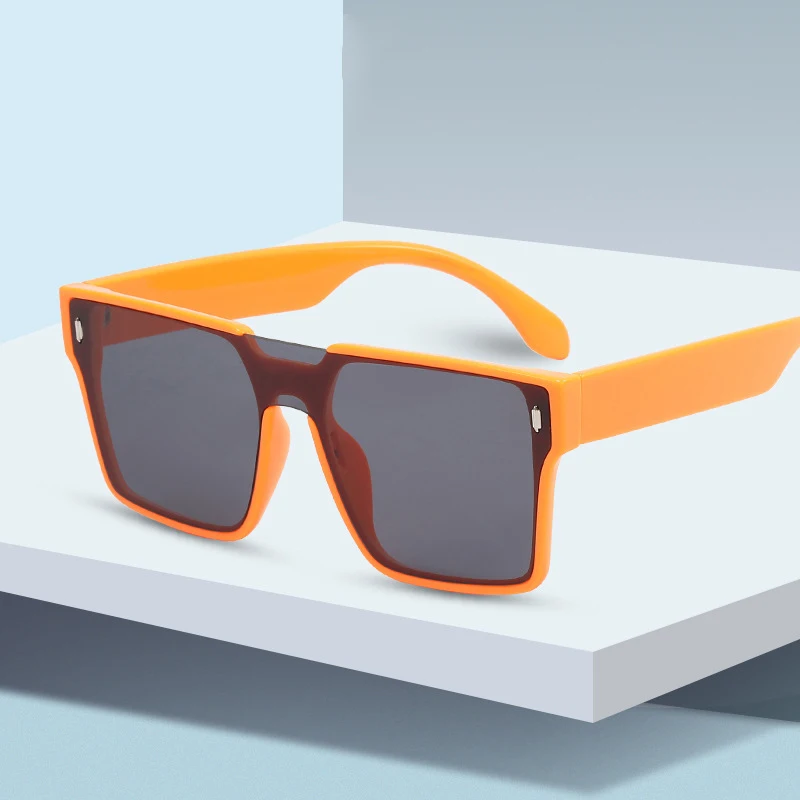 

Korean Version Square Retro Large Frame Sunglasses Men Driving Sunglasses Driver UV Protection Sunglasses