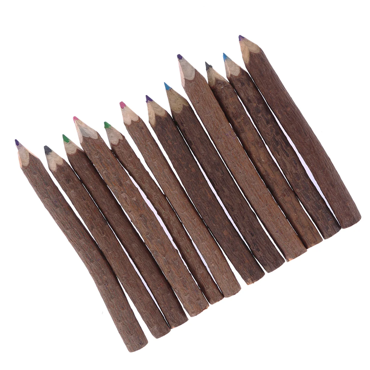 

8 Pcs Wood Branch Stack Wood Pencils Tree Branch Pencils Wooden Tree Pencils