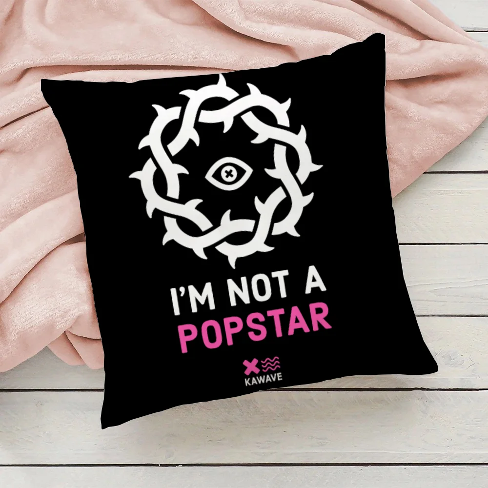 Декоративный Квадратный Чехол Для Подушки 40x40 См 45x45 Полиэстер Лозунги Наволочка