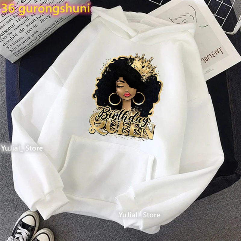 2023 Smart/Beautiful/Powerful/Sexy/Amazing Black Girls Are Dope Print Pink Hoodies Harajuku Kawaii Clothes Melanin Sweatshirt