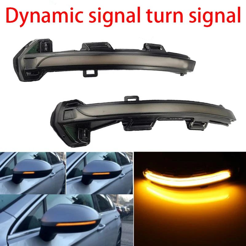 

2pcs For VW Passat B8 Variant Arteon 2016 2017 2018 2019 2020 2021 LED Rearview Mirror Signal Light Dynamic Signal Turn Light