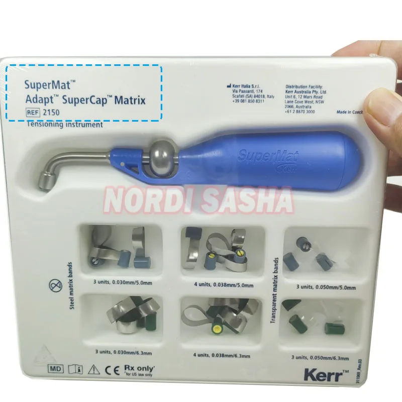 Керр СуперКепка Матрица Формовочный лист Стоматологические металлические