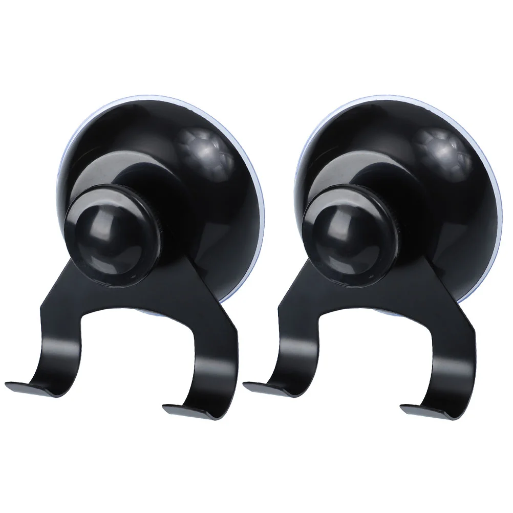 

2pcs Suction Cup Hook Wall Hook Bathroom Kitchen Hook Hanger With Suction Cup