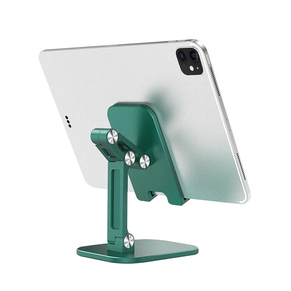 

Foldable Desktop Tablet Mobible Phone Holder Cradle Stand for IPhone IPad Height Angle Adjustable