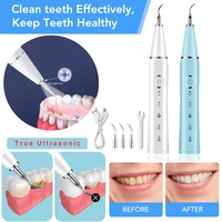 led electric sonic dental scaler teeth whitening portable tartar teeth cleaner ultrasonic calculus remover teeth oral care tools