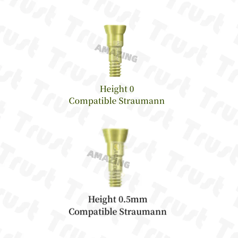 10 шт. Uzdrawiająca крышка NC качественная высота совместимая с ITI Yellow 0 5 мм
