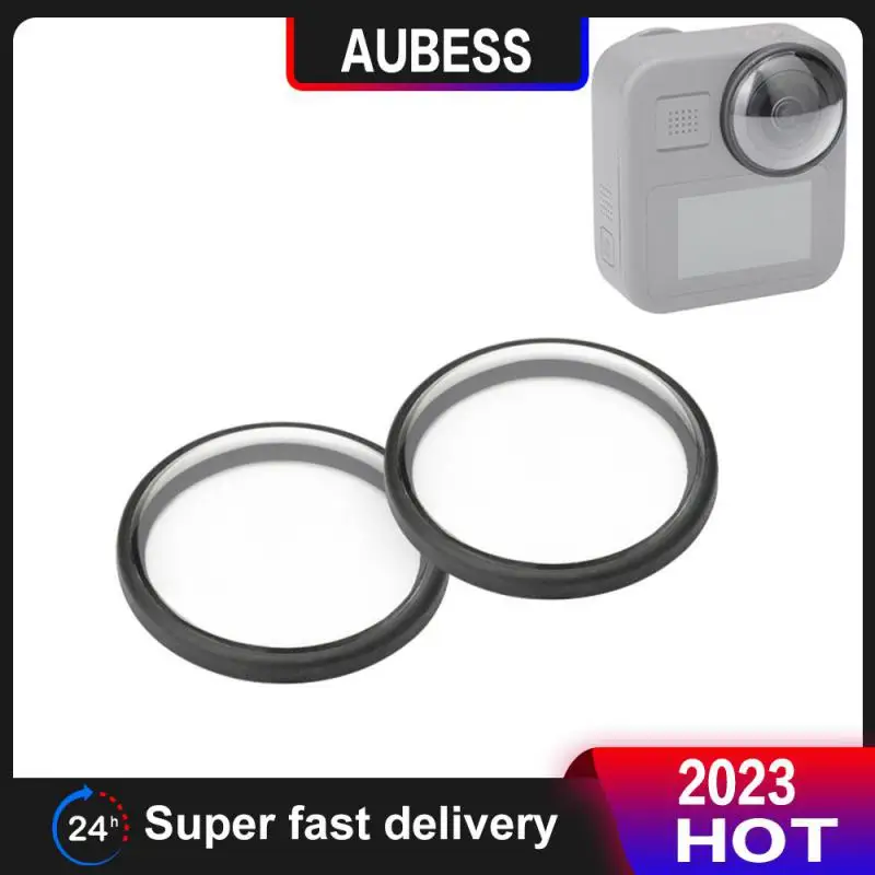 

2 Pcs Anti-scratch Acrylic Protective Lens Cover 360 Action Lens Cap Dustproof Case Cover Puluz Hd Filter Protective Protector