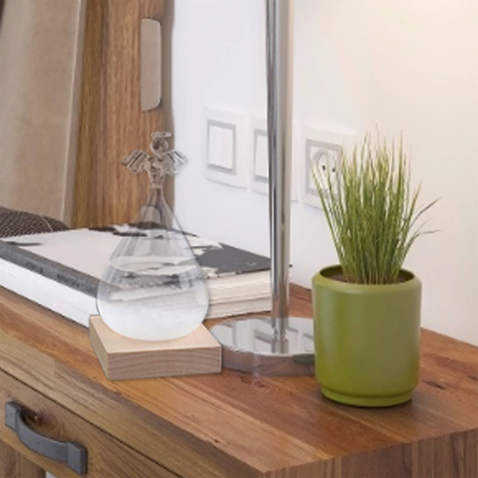 Метеостанция Storm Glass прогноз погоды Модная креативная офисная настольная и