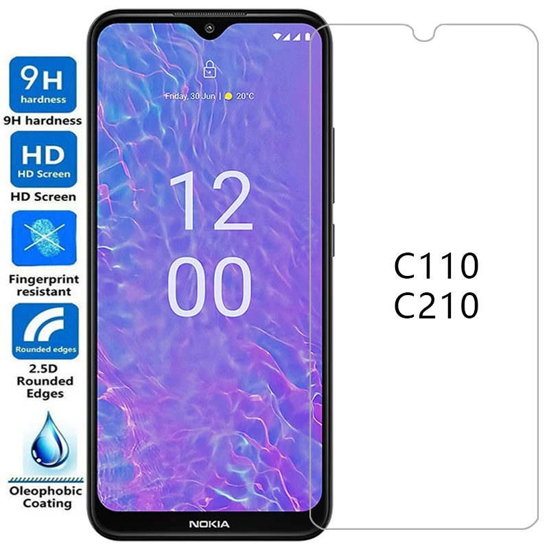 Защитная пленка для экрана nokia c110 c210 защитное закаленное стекло на nokiac110 nokiac210 c 110