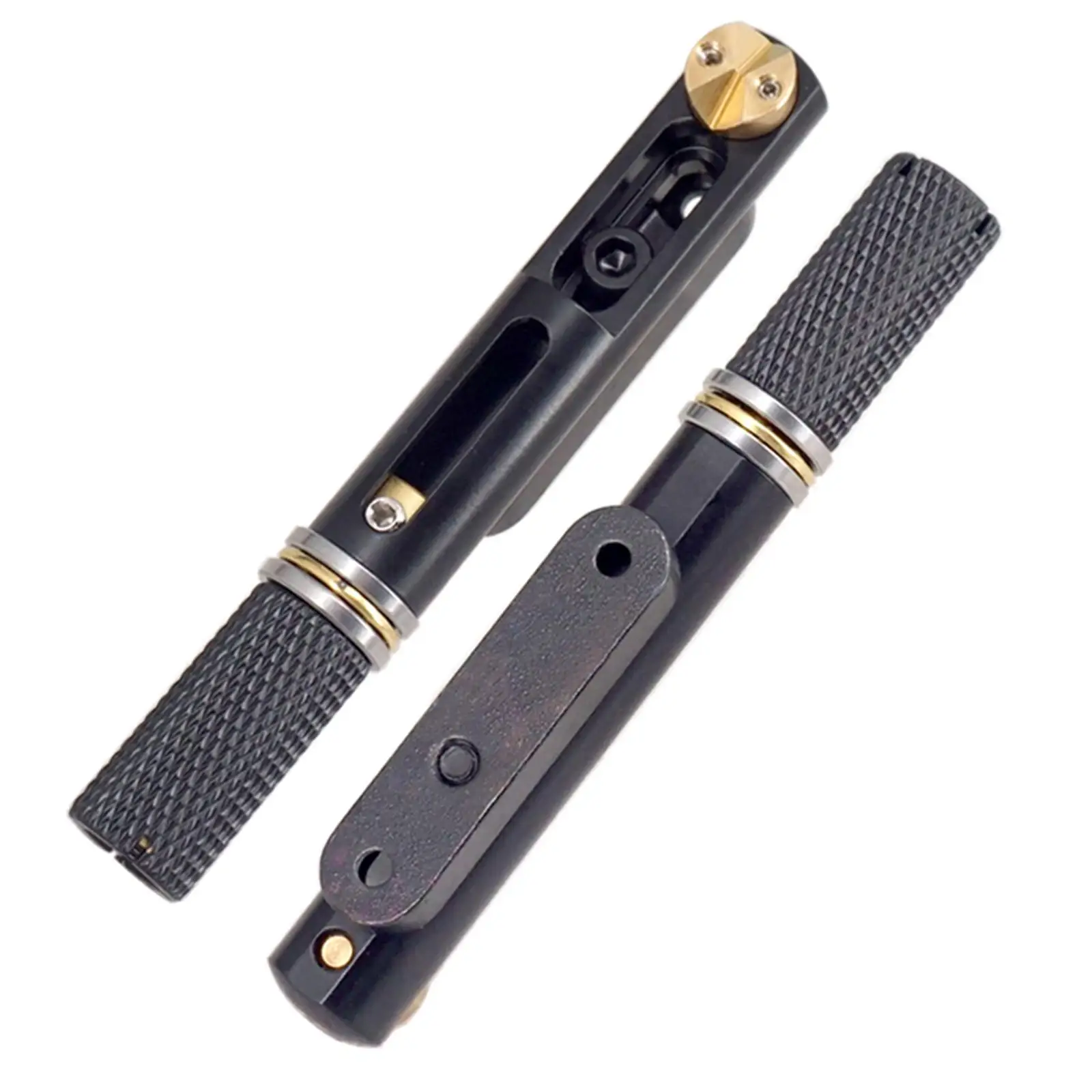 

Headless Guitar Bridge Tailpiece for Headless Electric Guitar Accessory Black