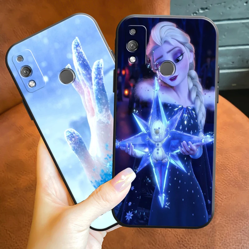 

Disney Princess Series For Huawei Honor 9 9S V9 9X 9A Pro Lite Soft Silicon Back Phone Cover Protective Black Tpu Case Coque